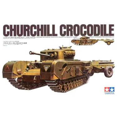 Imagem de Tamiya 35100 1/35 British Churchill C Tank Plastic Model Kit