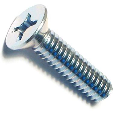 Imagem de Hard-to-Find Fastener 014973289126 Parafusos de máquina planos Phillips, 1/4-20 x 1, peça-100