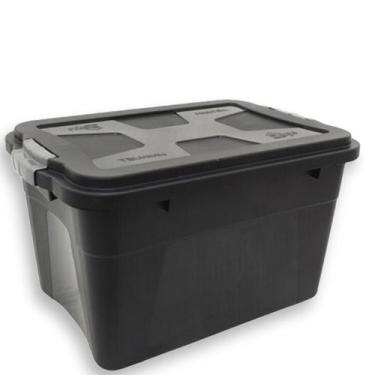 Imagem de Caixa Organizadora 56 Litros com trava  - Uninjet, Preto