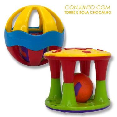 Imagem de Conjunto com Torre e Bola Chocalho - JXP BRINK