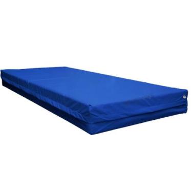 Imagem de Capa Anti Alérgica Impermeável Hospitalar Colchão Solteiro Ziper Tipo 