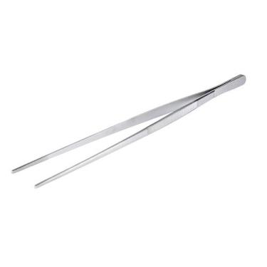 Imagem de Pinça Culinária Profissional Com Serrilha Reta Inox 30Cm - Weck