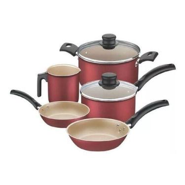 Imagem de Jogo Panelas Alum 5pc Turim Tramontina 20298/772