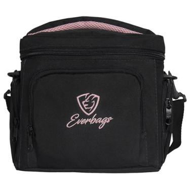 Imagem de Bolsa Térmica Fitness Lancheira Marmita Portátil Talheres Alimentar Di