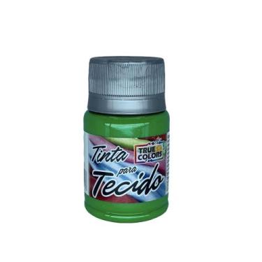 Imagem de Tinta para Tecido Tons Escuros 37ml True Colors, VERDE FOLHA