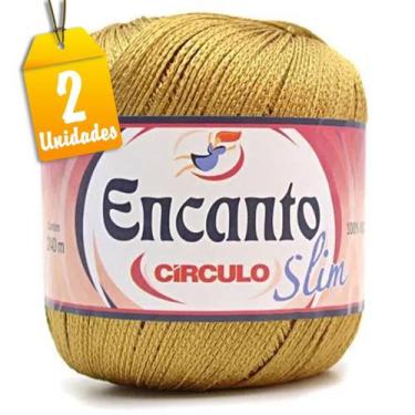 Imagem de Kit Linha Encanto Slim Dourado - 2 Unidades - CÍRCULO