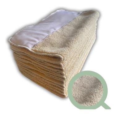 Imagem de 5 Un Absorvente De Melton P/ Fralda Reutilizável 6 Camadas - Malana Ec