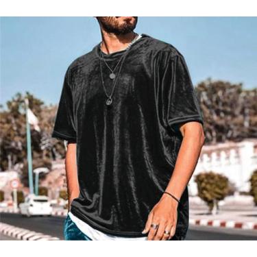 Imagem de Camiseta Veludo Casual - DBS, Preto, P