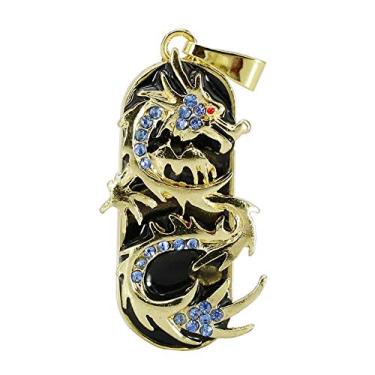 Imagem de 32 GB Blue Metal Dragon Model USB Flash Drive USB Stick PenDrive USB Flash Drives Memory Stick U Disk USB Flash Disk Thumb Drive