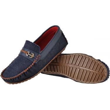 Imagem de Sapato Infantil Mocassim Menino Mocassim Masculino - EMOT SHOES, Azul 