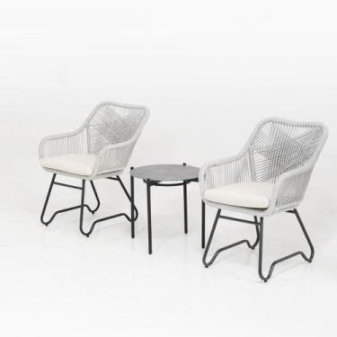Imagem de Conjunto Para Área Externa Garden com 2 Poltronas, 1 Mesa - Inova Offi
