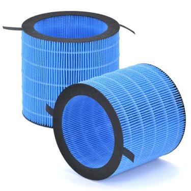 Imagem de HSIAMEN Filtros de umidificador compatíveis com Afloia MIRO PRO e purificador de ar Kilo PRO com combinação de umidificador, cortina úmida com filtro absorvente lavável, pacote com 2
