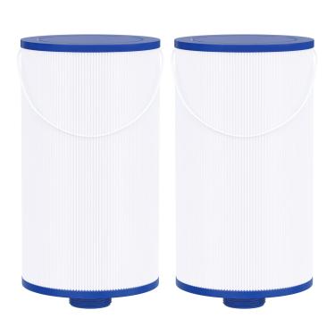 Imagem de Wowreed Filtro de spa compatível com FC-2402, 303279, fluxo livre, AquaTerra, filtro de banheira de hidromassagem fantasia, linha mais fina de 3,8 cm, pacote com 2