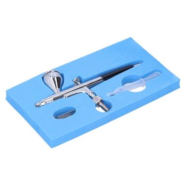 Imagem de Kit de Aerógrafo, Conjunto de Pintura Com Pincel de Ar Com Capacidade de 7CC Conjuntos de Aerógrafo G1/8 Kit de Pintura de Aerógrafo Com Pistola de Ar para Impressão de Modelos e