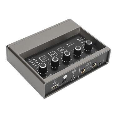 Imagem de Placa de Som 48V e Com Mixer Erb para PC e Telefone - para Canto, Instrumentação e Transmissão Eletrônica