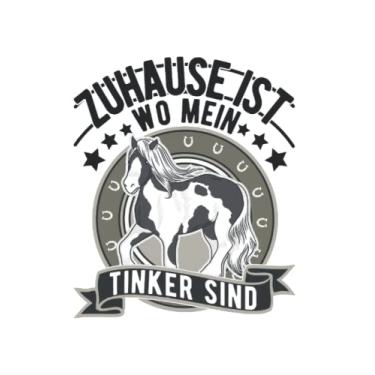 Imagem de Tinkerpferd Tagesplaner: Zuhause ist wo mein Tinker sind/Kalender 2023 & 2024 / Wochenplaner Tagesplaner Planer/Planungsbuch To-Do-Liste / 6x9 Zoll / 100 ausfüllbare Seiten