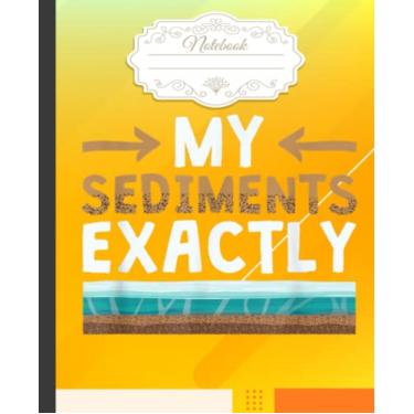 Imagem de My Sediments Exactly - Funny Geologist Geology Notebook: Different Stones Composition Notebook for Geology Study or Geologists Work