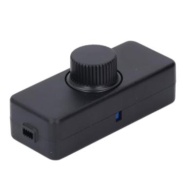 Imagem de Interruptor Dimmer Botão Dimmer Giratório Suave para Abajur de Mesa de Chão Luz Pendente Interruptor Dimmer Versátil para Saúde Ocular e Iluminação Aconchegante Com Material ABS