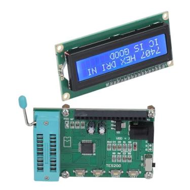 Imagem de Testador IC Digital, Display LED de Medidor de Circuito Integrado, Testador IC de Resposta Rápida para Séries 74 40, Teste Facilmente Mais de 200 Integrações