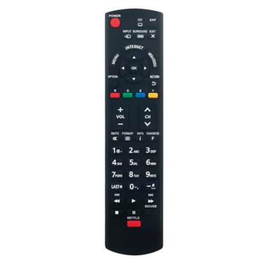 Imagem de Ternos de substituição de controle remoto para Panasonic Viera TV N2QAYB000779 TC-L60E55 TC-60LE554 TC-55LE54 TC-L42E50