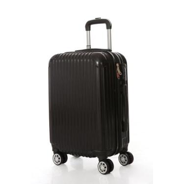 Imagem de Mala de Bordo Viagem Pequena As52 ABS - C/ 4 Rodinhas 360º - (Regulame