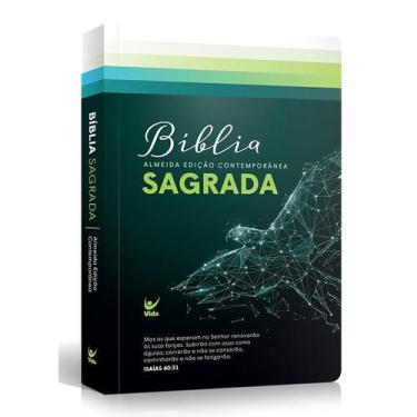 Imagem de Bíblia Águia  Letra Normal  AEC  Capa Semi-Luxo