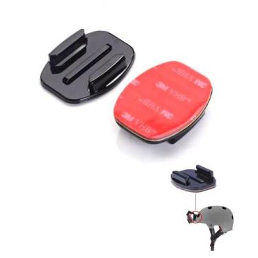 Imagem de Suporte Adesivo Base Reta Plana Original GoPro e Similares