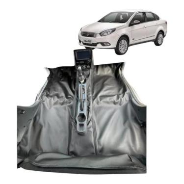 Imagem de Tapete assoalho vinil fiat gran siena grafite fosco - MANOS TAPETES