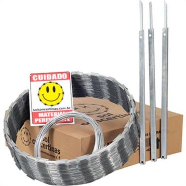 Imagem de Cerca Perimet.Kit H.Pino 45Cm 10Mt Sol