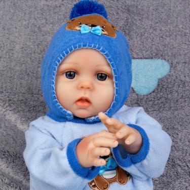 Imagem de Boneca renascida Aori Lifelike, corpo inteiro, vinil, menino realista