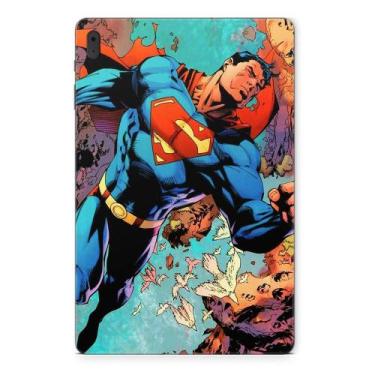 Imagem de Adesivo Galaxy Tab S8 Plus Sm-X806 Superman Super Homem 2 - Skin Zabom