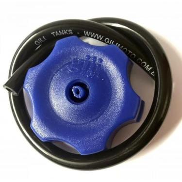 Imagem de Tampa De Tanque Motos Modelo Crf 230 (52Mm) - Azul - Gilimoto