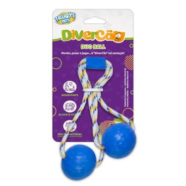 Imagem de TRUQYS - Duo Ball Pet Pequeno 45mm Azul