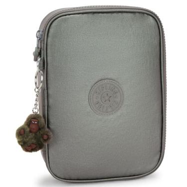 Imagem de Estojo Escolar Kipling 100 Pens Grafite Metálico