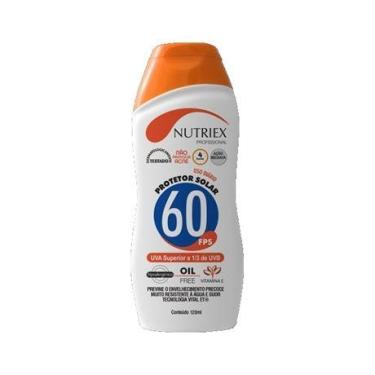 Imagem de Protetor Solar FPS 60 1/3 UVA Nutriex 120ml - 0060491
