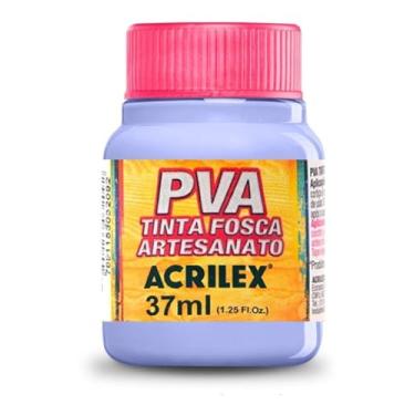 Imagem de Tinta PVA Acrilex 37ml Lilás Bebê