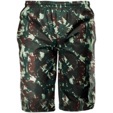 Imagem de Bermuda Camuflada Tactel Pesca Trilha Secagem Rápida Fresca - Belli Ad