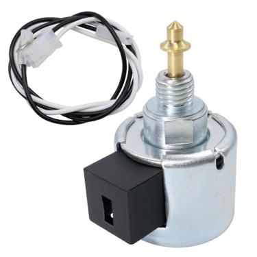 Imagem de OXCANO 846639 Kits de solenoide de desligamento de combustível de substituição para equipamentos de gramado e jardim, motor cortador de grama/trator, solenoide de desligamento de combustível