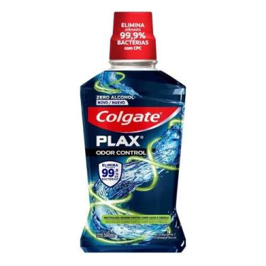 Imagem de Enxaguatorio bucal sem alcool colgate plax odor control com 500ml - CO
