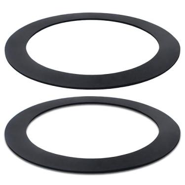 Imagem de (2 peças) Vedação de borracha FLG-Seal, design sem massa, adequado para ralo de lixo de pia de cozinha InSinkErator