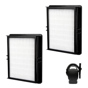 Imagem de Pacote com 2 filtros HF1000 HEPA compatíveis com aspirador Oreck Buster BB1000, peças de reposição para BB1100, CC1600 Series