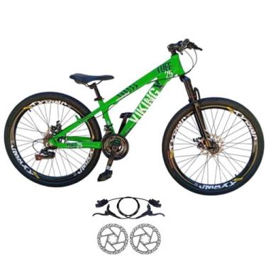 Imagem de Bicicleta Aro 26 Vikingx Tuff 25 Aluminio 21 Velocidades Freio Hidraul