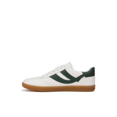 Imagem de Vince Womens Tênis moderno Oasis-w com cadarço, Giz Branco/Couro Verde Pinho, 10