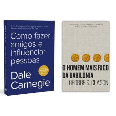 Imagem de Como fazer amigos e influenciar pessoas - Dale Carnegie + O homem mais