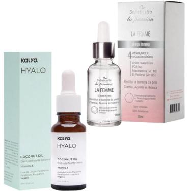 Imagem de Sérum intimo  Skintimate La Femme e óleo de coco hyalo KIT 2 - Sofisti