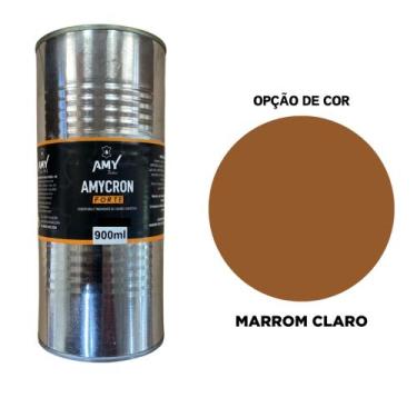 Imagem de Amycron 900ml - tinta para couro (loja oficial), MARROM CLARO