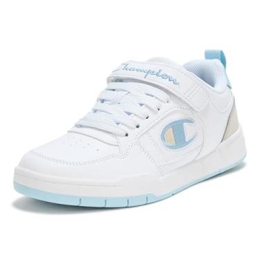 Imagem de Champion Tênis infantil unissex Arena Power Lo, Branco/P azul/bege, 20