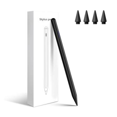 Imagem de Caneta Stylus para iPad 9ª e 10ª geração, carregamento rápido de 20 minutos CMARS para tablet Pencil com rejeição de palma, canetas para Apple iPad 6/7/8/9/10/A16 2018-2025, Pro 27.9 cm/32.8 cm/33.0
