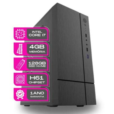 Imagem de Computador PC Master Desktop Core i7 3.80 ghz 4gb de ram 128gb ssd nvm