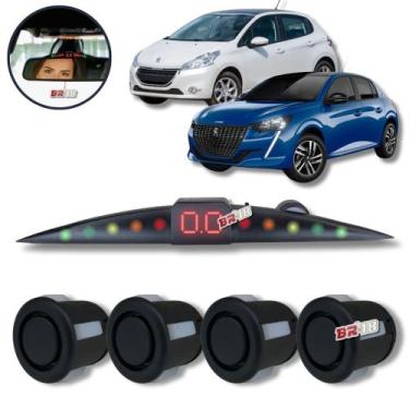 Imagem de Sensor De Estacionamento Ré Visor Slim Peugeot 208 Todos - Tech One, P